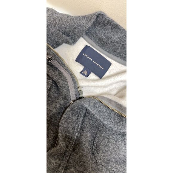 Banana Republic wool blend bomber jacket. Size XL. - Picture 6 of 7